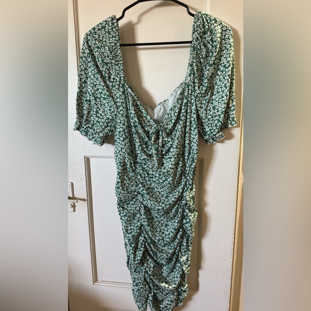 Green Summer dress